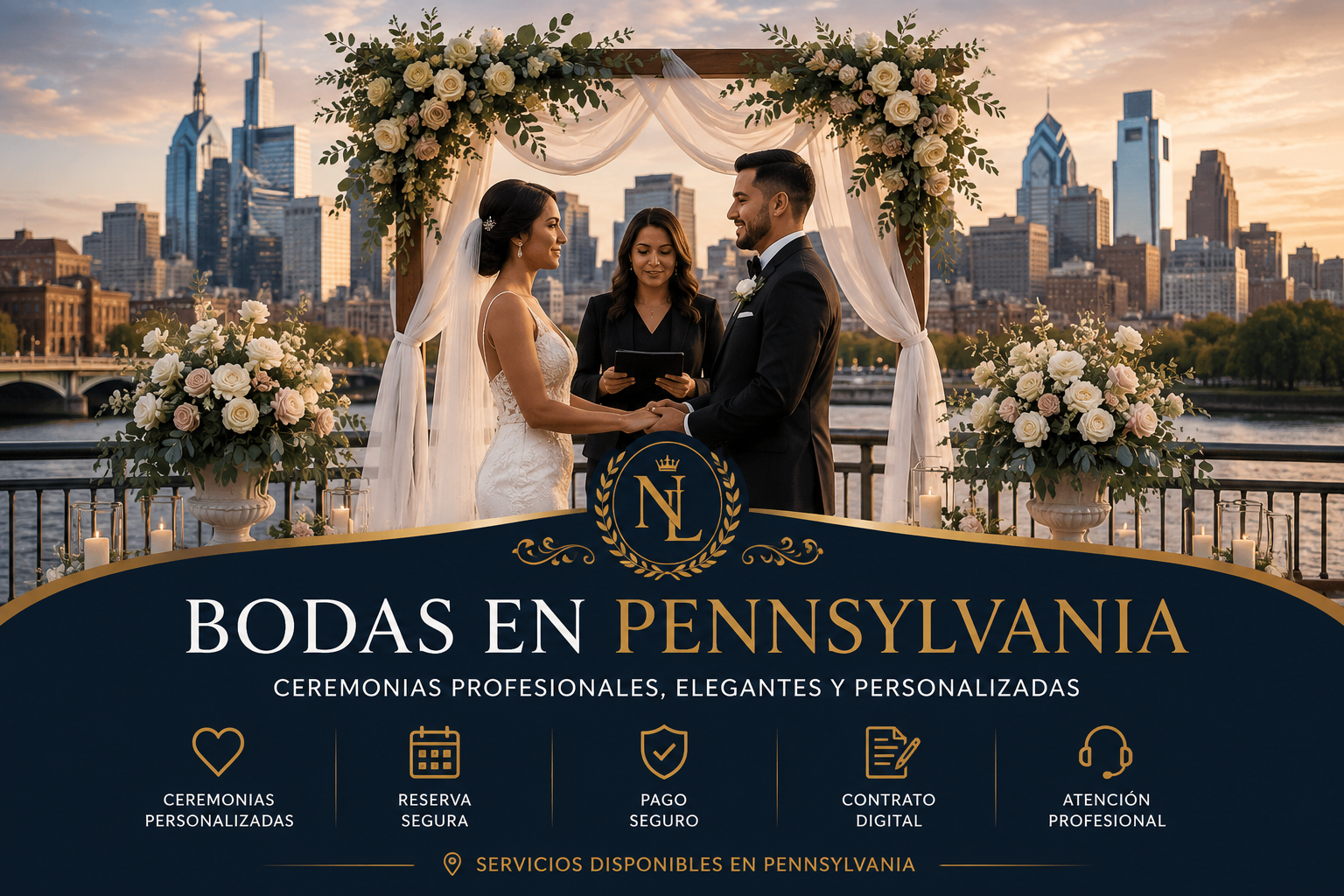 Boda Básica en Casa – Pennsylvania